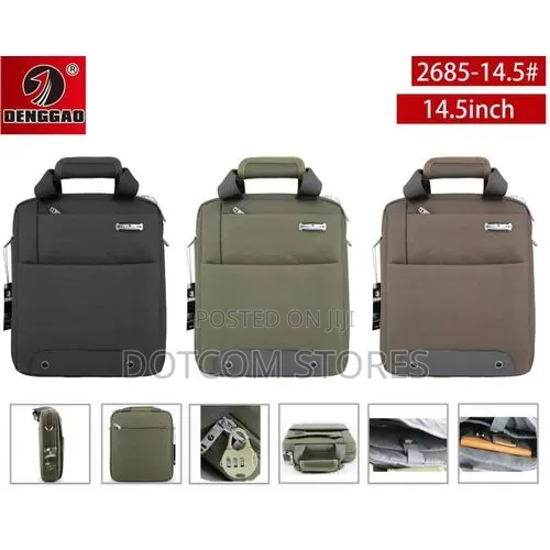 DENGGAO 14.5 Inch Small Canvas Messenger Bag - 1