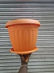 Resort Plastic Flower Pots - 1