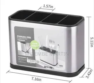 Brand New Stainless Steel Utensil Holder