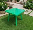 Boss Blue Plastic Table (4-Seater) - 2