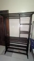 Open Closet and Shoe Rack (Wood-Mode) - 1