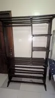 Open Closet and Shoe Rack (Wood-Mode) - 2