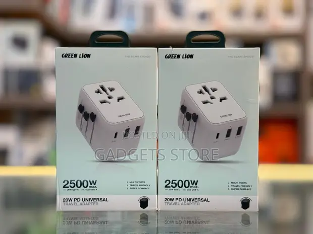 Green Lion 20W PD Universal Travel Adapter - 1