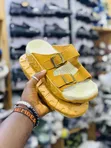 Double-Buckle Slip-on Sandals - 1