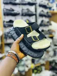 Double-Buckle Slip-on Sandals - 2