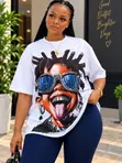 A&D Women's White T-shirts - 2