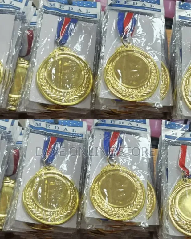 Blank Gold Award Tournament Medals - 1