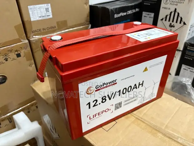 Brand New GoPower 12.8V 100Ah Lithium Battery - 1