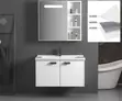 Brand New Basin Cabinet with Mirror - 4