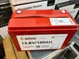 GoPower 12.8V 100Ah LiFePO4 Battery for Off-Grid Solar - 1