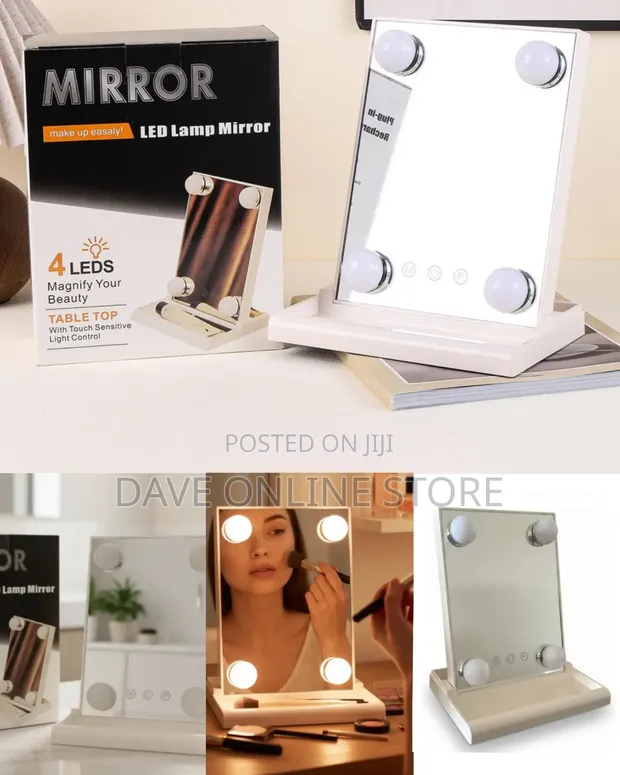 Tabletop Hollywood LED Vanity Mirror - 1