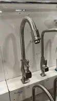 Brand New Steel Kitchen Sink Taps & Mixers - 2