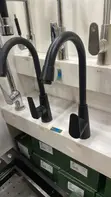 Brand New Steel Kitchen Sink Taps & Mixers - 5