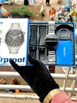 Haino Teko Smart Watch - Black Stainless Steel - 2
