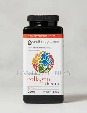 Youtheory Collagen Plus Biotin, 390 Tablets