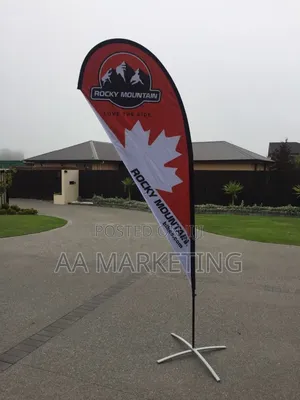 3m Teardrop Flag Stand