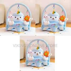 Feli City Plush Baby Support Seat with Toy Arch