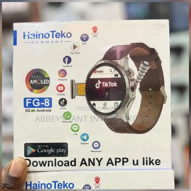 HainoTeko FG-8 Android Smartwatch with SIM Card - 1