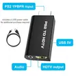 PS2 to HDTV Converter - 1080P Adapter with 3.5mm Audio - 3