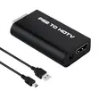 PS2 to HDTV Converter - 1080P Adapter with 3.5mm Audio - 5