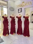 Red Bridesmaids Dresses for Hire - 3