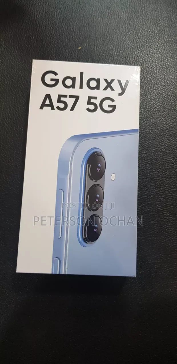 New Samsung Galaxy A57 256GB White - 1