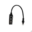 1-to-3 RJ45 Ethernet Splitter Adapter for Cat8/Cat7 Cables - 1