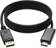 DP to HDTV Cable 1.8M Full HD 1080P Adapter - 3