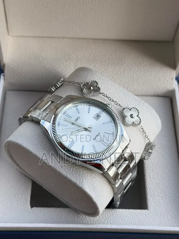 Stainless Steel Casio Men's Watch - 1