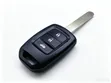 Honda Car Key Shell with Integrated Mechanical Blade - 1