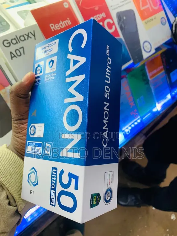 New Tecno Camon 50 Ultra 512GB Black - 1