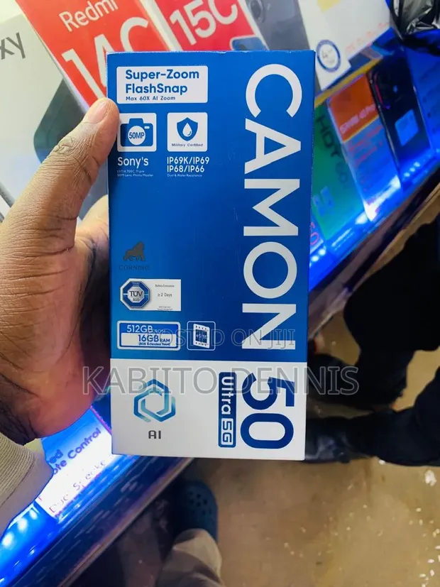 New Tecno Camon 50 Ultra 512GB Gold - 1