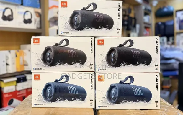 JBL Charge 5 Portable Waterproof Bluetooth Speaker - 1