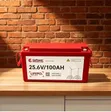 GoPower 25.6V 100Ah Hard Power LiFePO4 Battery - 1