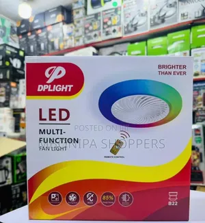 DP Light Multifunctional Chandelier with Fan & Remote