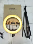 14 Inch Ring Light with Tripod Stand and Phone Holder - 1