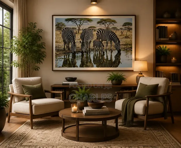 Wall Hanging Animal Portraits - Home Interiors - 1