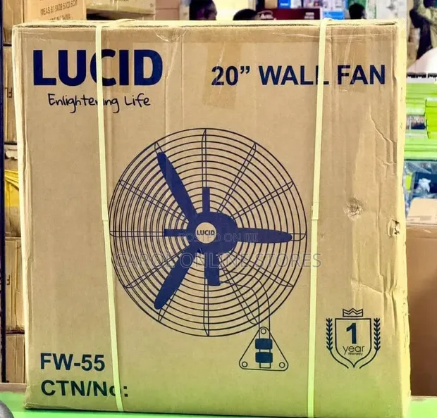 Lucid 20 Inches Industrial Wall Fan - 1