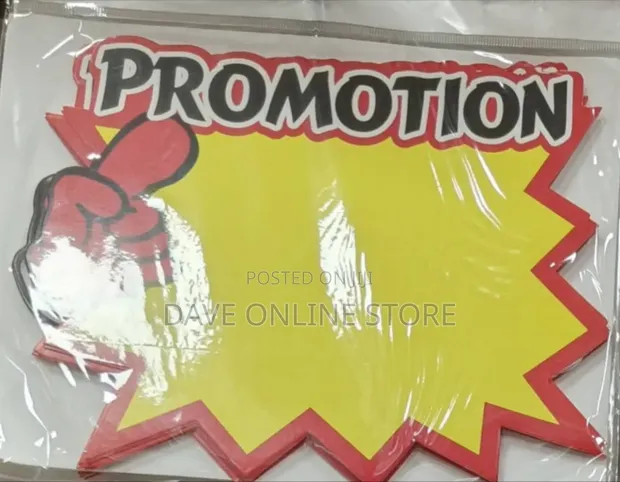 Starburst Retail Promotion Price Tags - 1