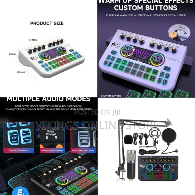 Mi X3 Live Voice Mixer and Sound Card - 1