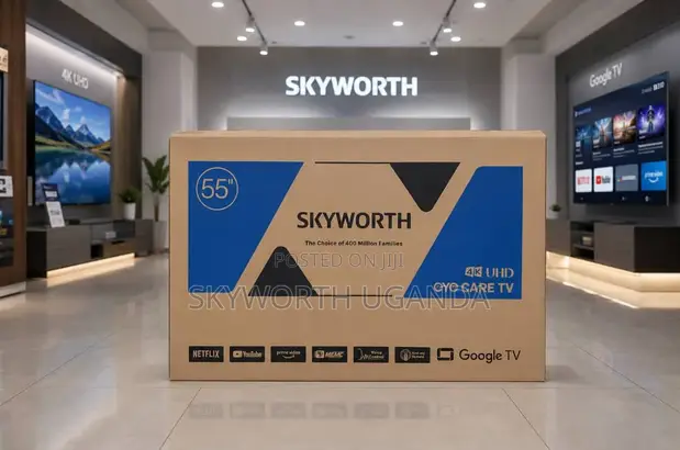 Skyworth 55" QLED 4K Google TV - 1
