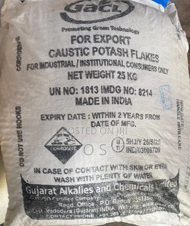 Potassium Hydroxide / Caustic Potash - 1