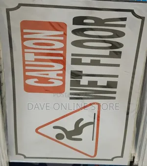 Caution Wet Floor Safety Sign