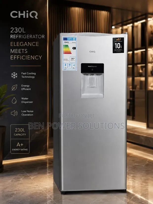 GE 230L Fridge with Water Dispenser - 1