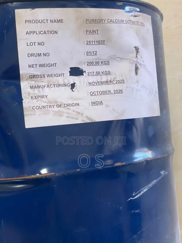 Calcium Octoate Drier - Industrial Chemical - 1