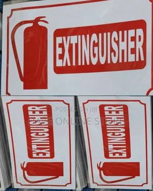 Brand New Fire Extinguisher Location Sign/Sticker