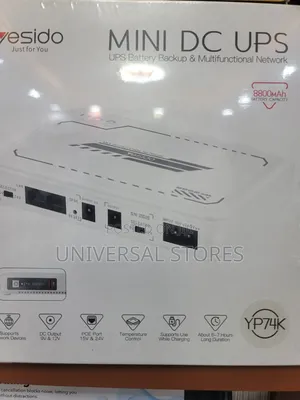 Yesido Mini DC UPS Battery Backup