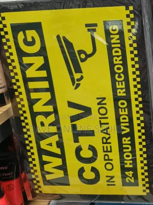 CCTV Warning and Surveillance Notice Sign