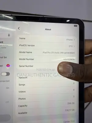 Apple iPad Pro 11 (2022) 256GB Gray