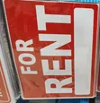 "For Rent" Sign or Sticker - 1